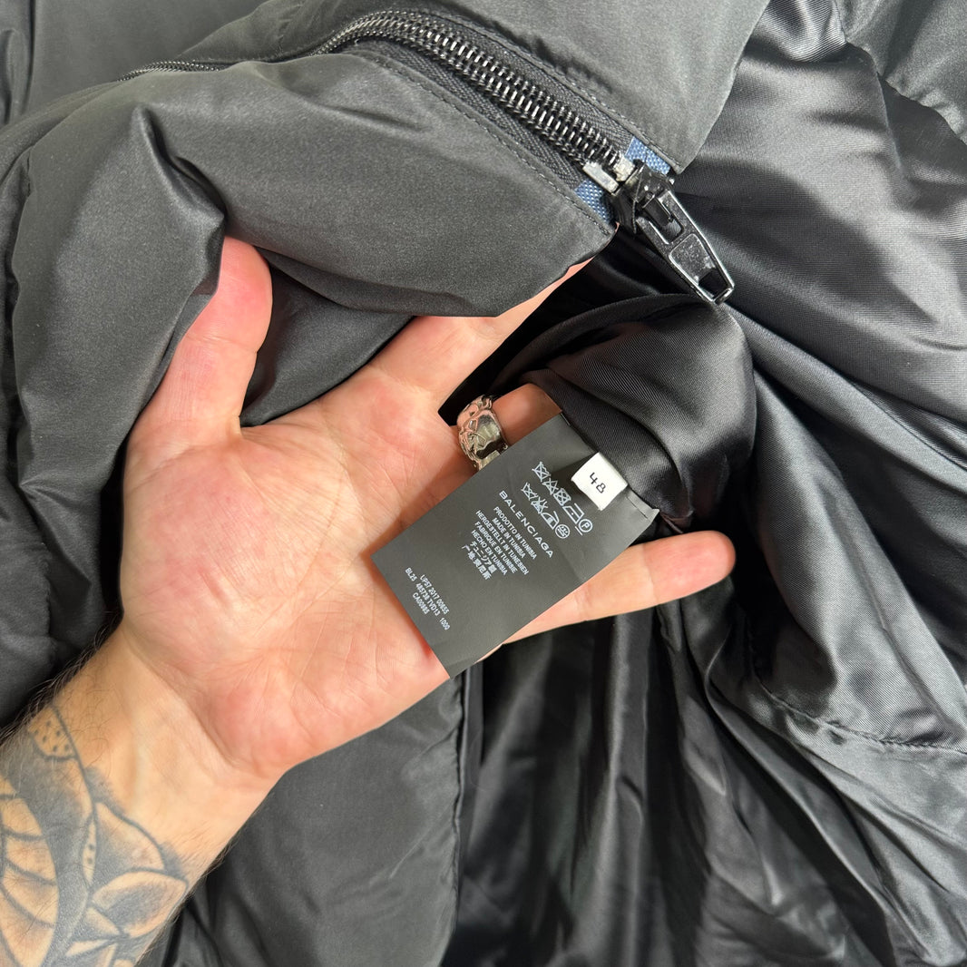 Balenciaga 17' Black C Curve Puffer Jacket