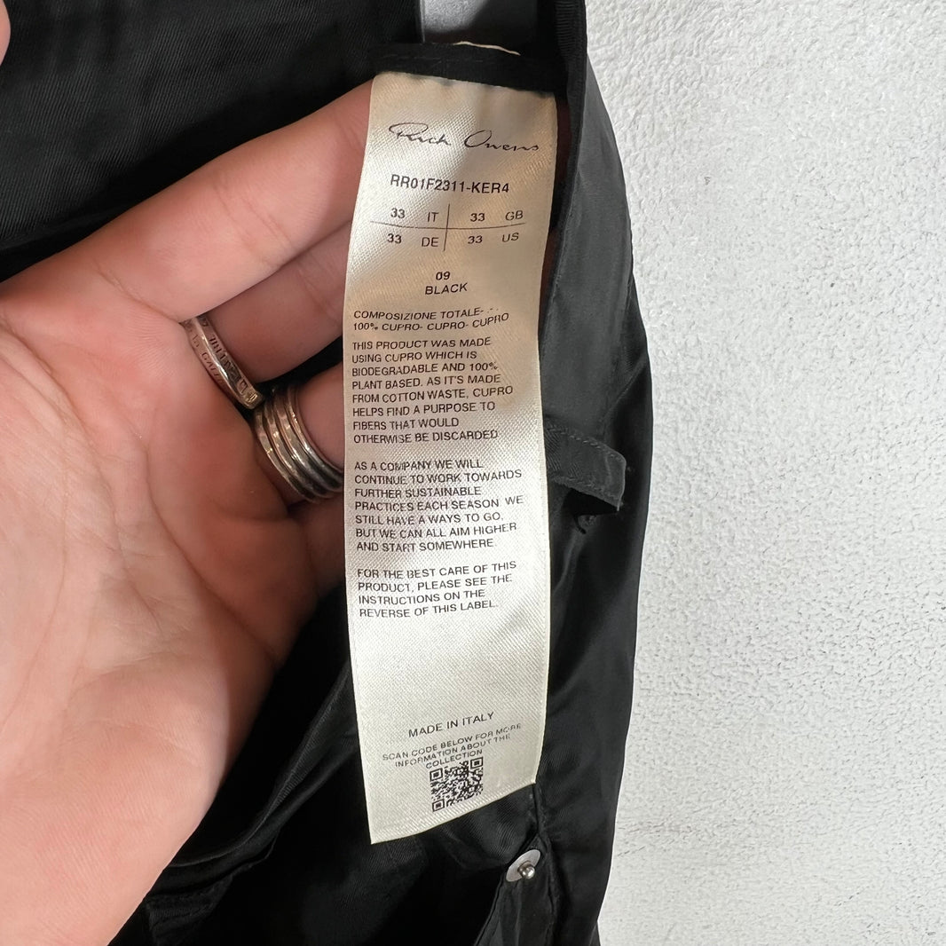 Rick Owens Megastrap Bolan Trousers