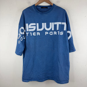 Louis Vuitton Blue 3M Logo T-shirt