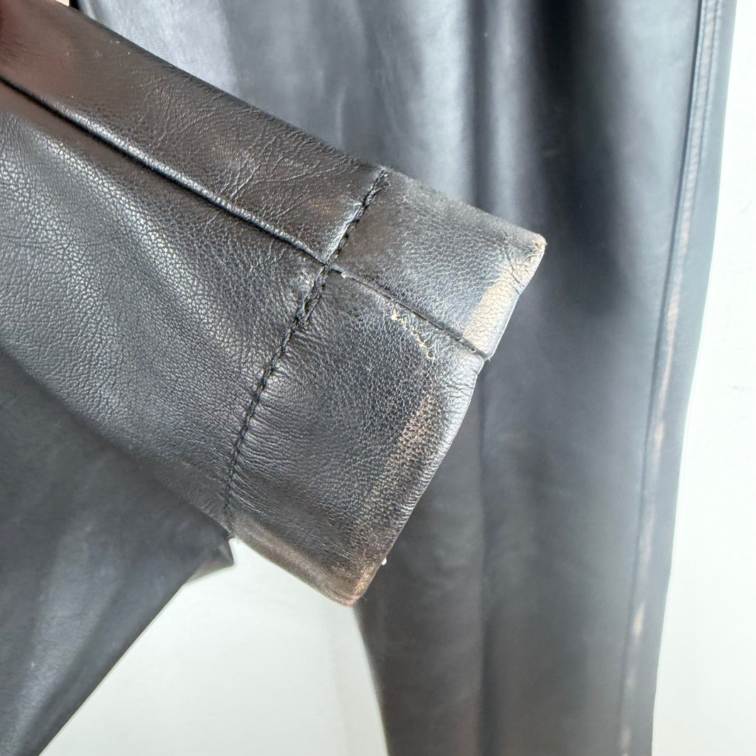 Diesel Slim Faux Leather Pants