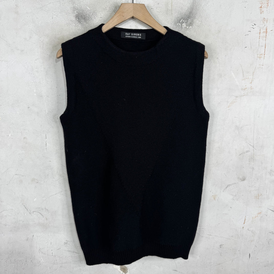 Raf Simons SS2000 Knitted Sweater Vest