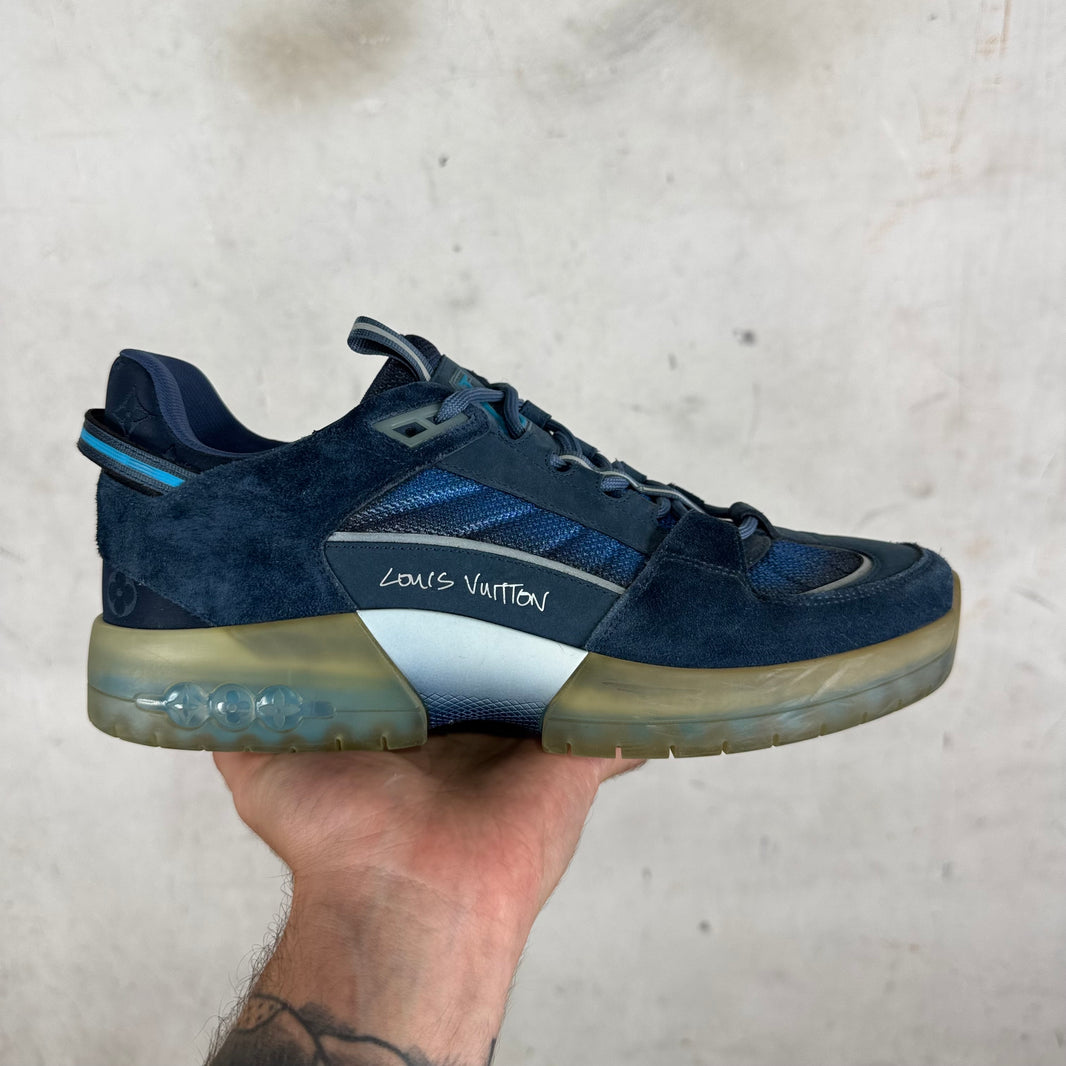 Louis Vuitton Navy Lucien A View Trainers