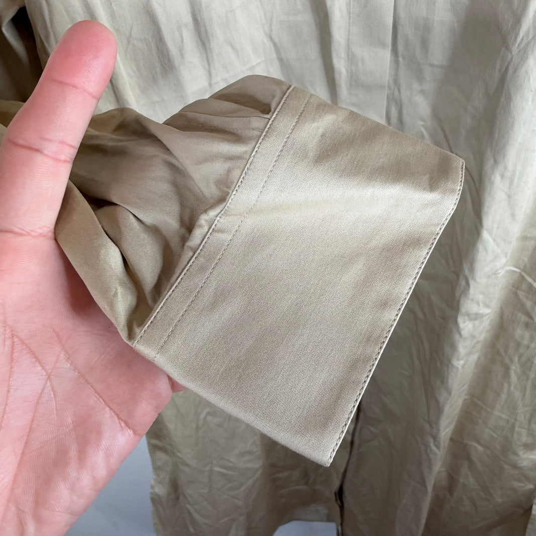 The Row Beige Long Shirt