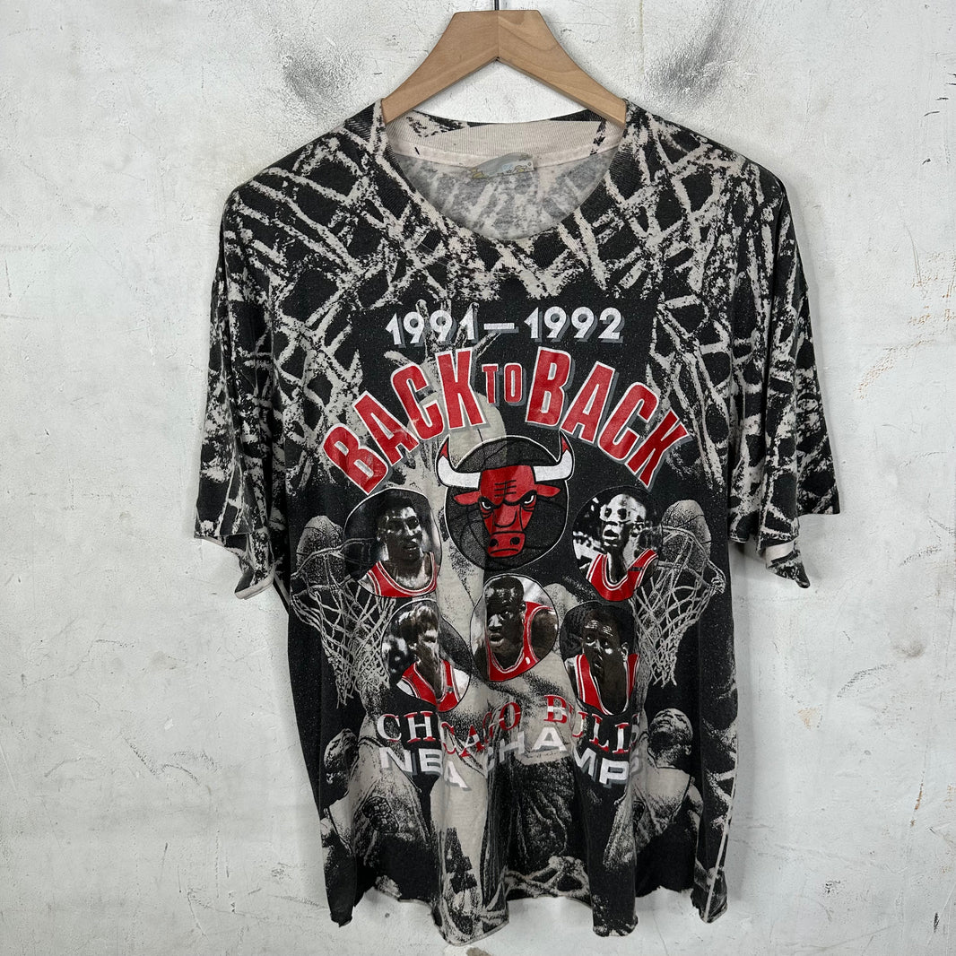 Vintage Chopped Bulls AOP T-Shirt