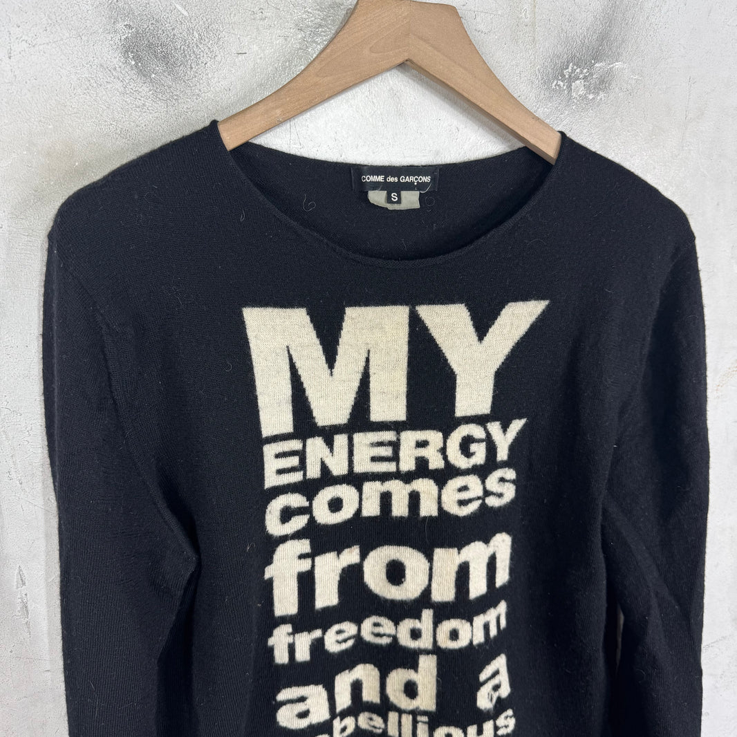 CDG My Energy Knit Sweater