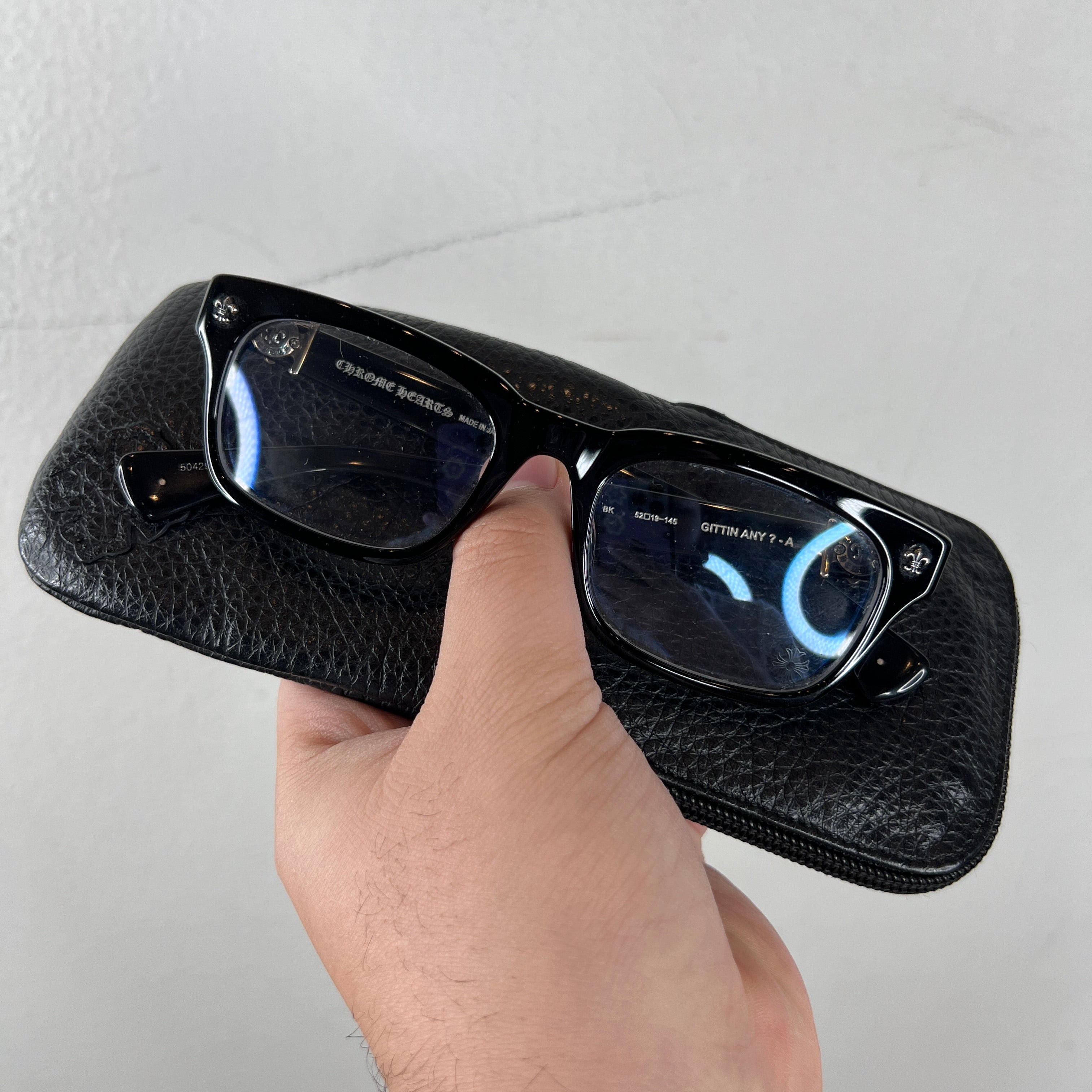 小物 Chrome Hearts Eyewear Gittin Any? - A Chrome Hearts Gittin Any-A Dagger Glasses Frame - SRM – SHENGLI