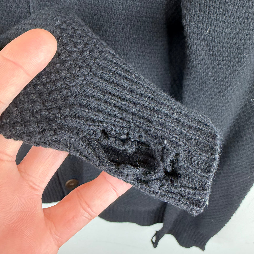 Number Nine Knit Distressed Cardigan