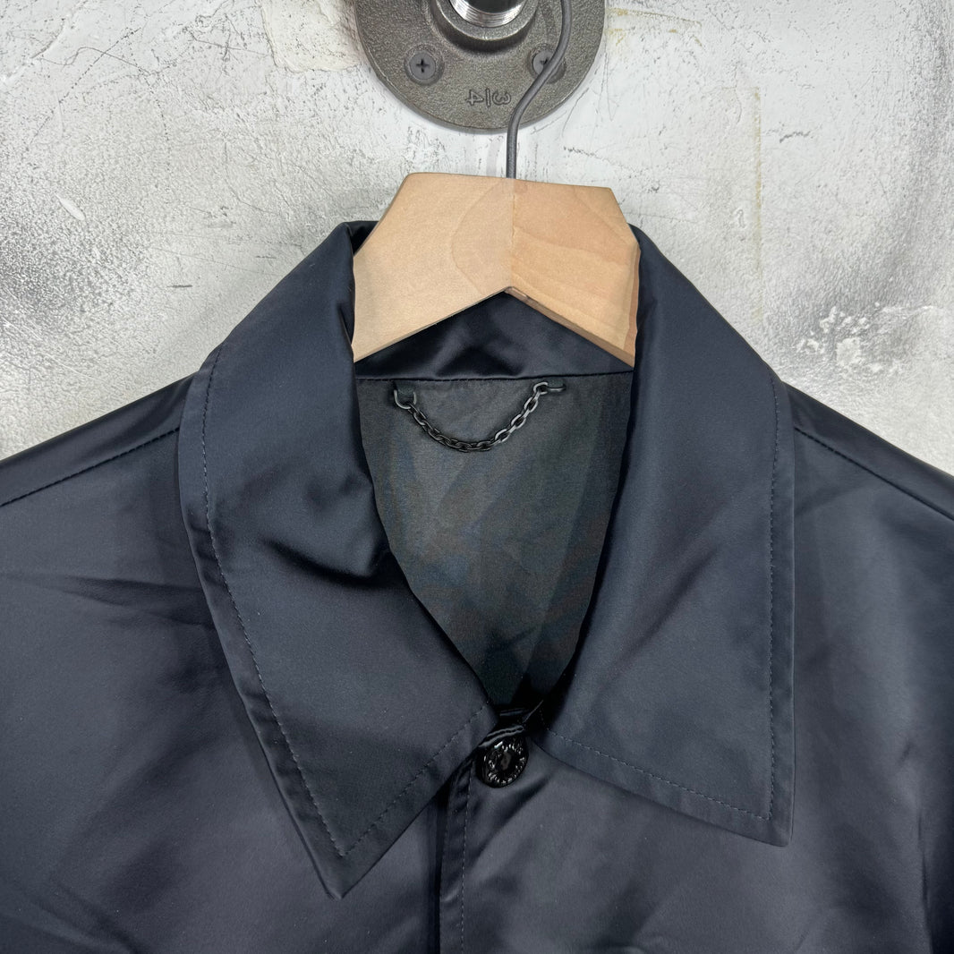 Louis Vuitton Bird Logo Print Coaches Jacket