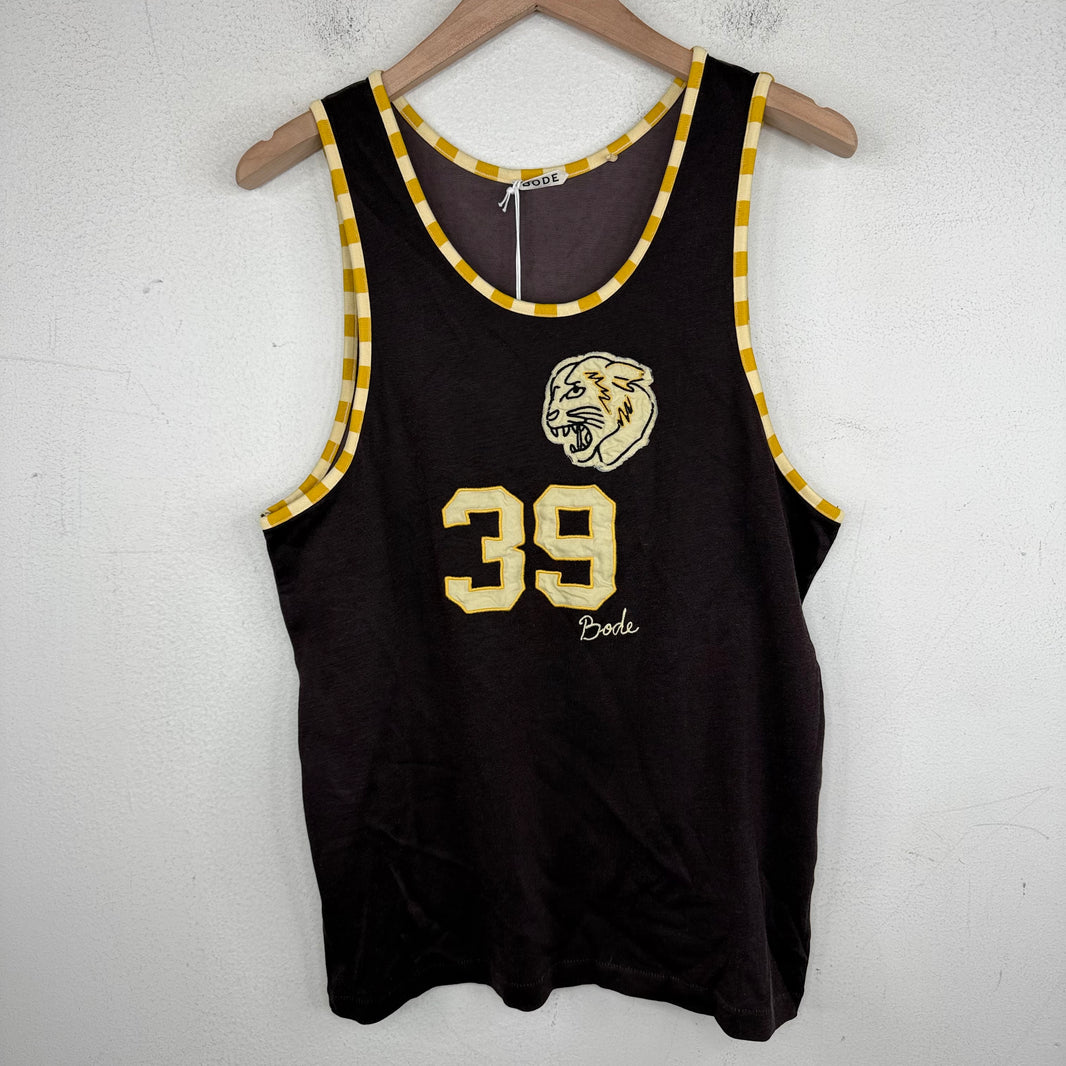 Bode Bobcat Brown Tank Top