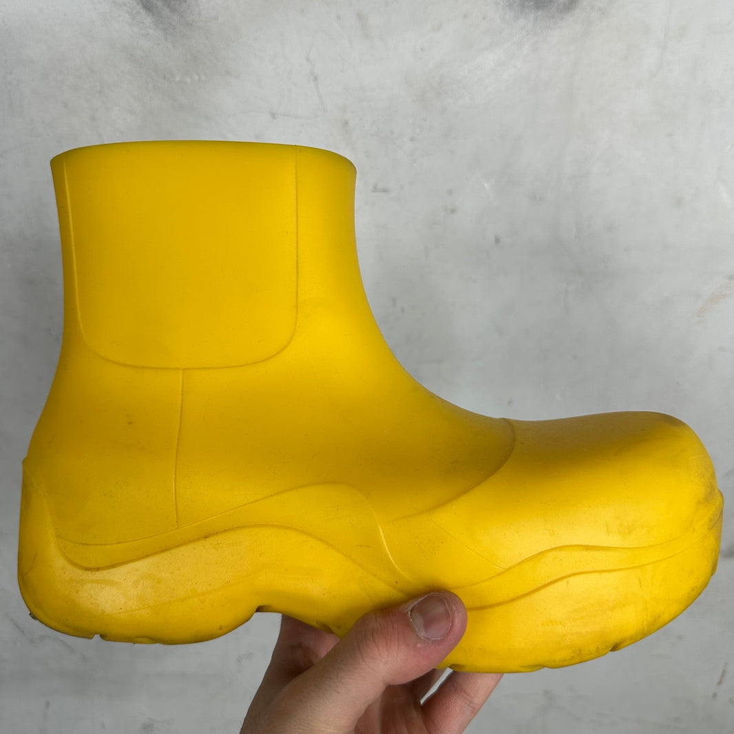 Bottega Yellow Puddle Boots