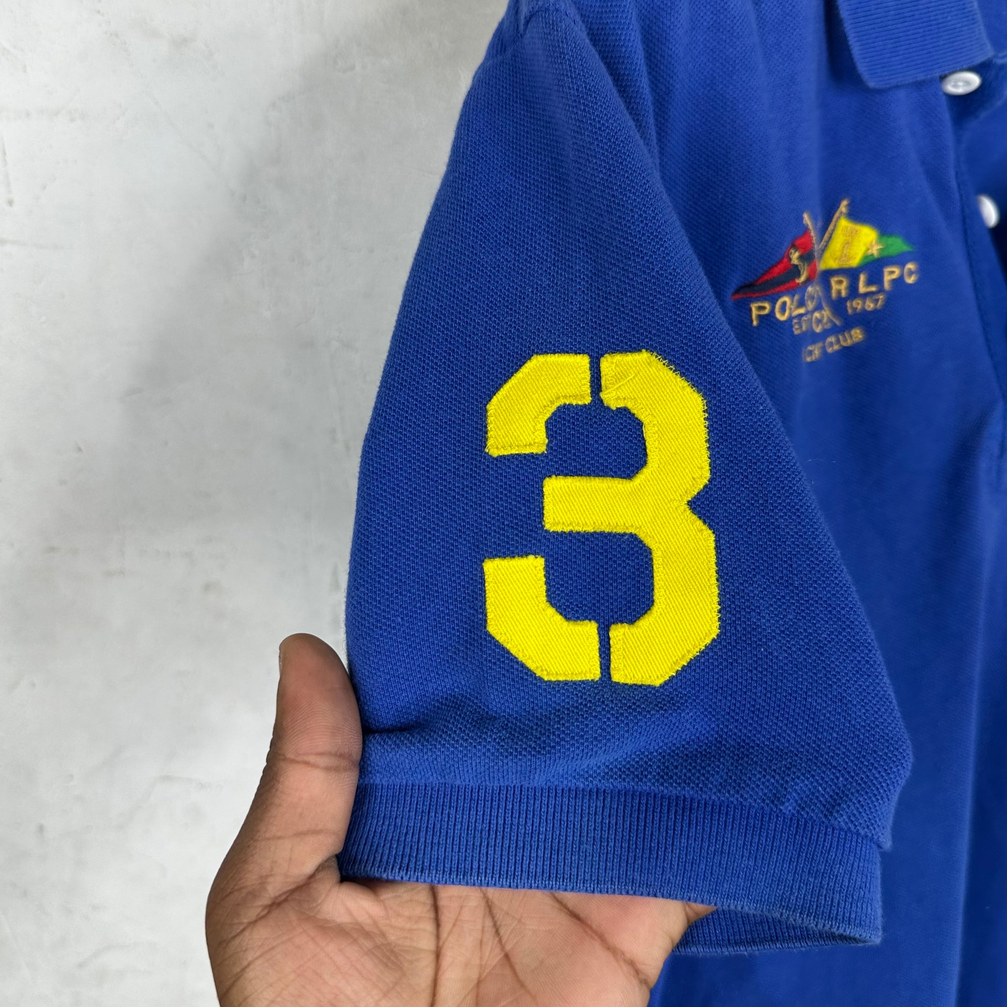 Polo Ralph Lauren Yacht Club Yellow Horse Polo