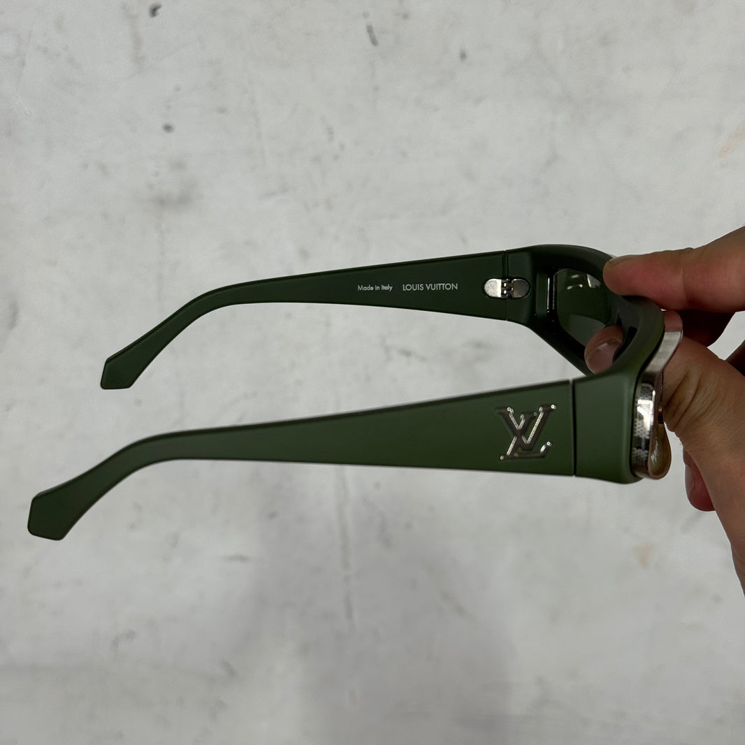 Louis Vuitton Green Super Vision Low Sunglasses