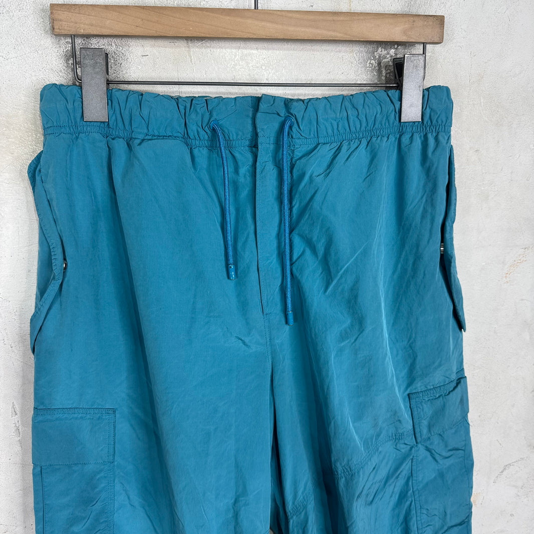Louis Vuitton Teal Nylon Cargo Pants