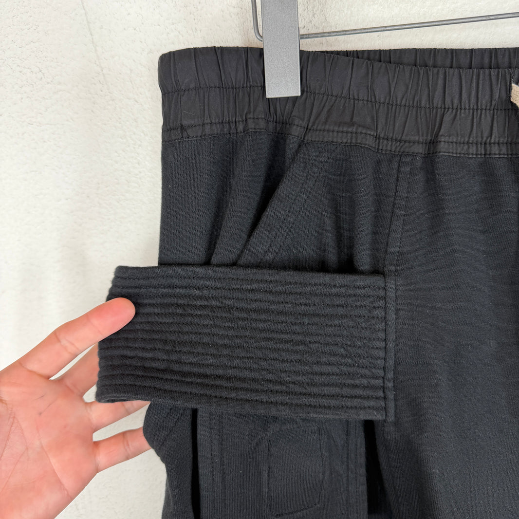 DRKSHDW Black Creatch Capri Pants