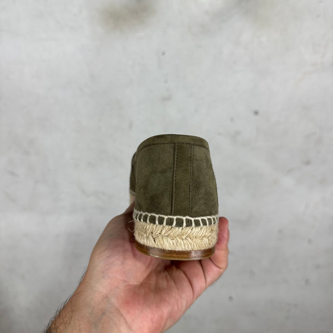 Hermes Espadrilles Hom Izar Olive