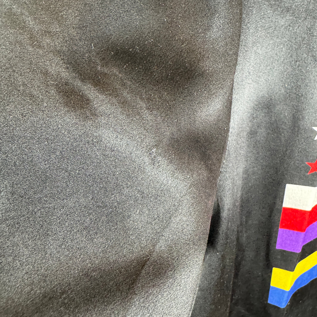 Givenchy Colorful USA Flag Silk T-Shirt
