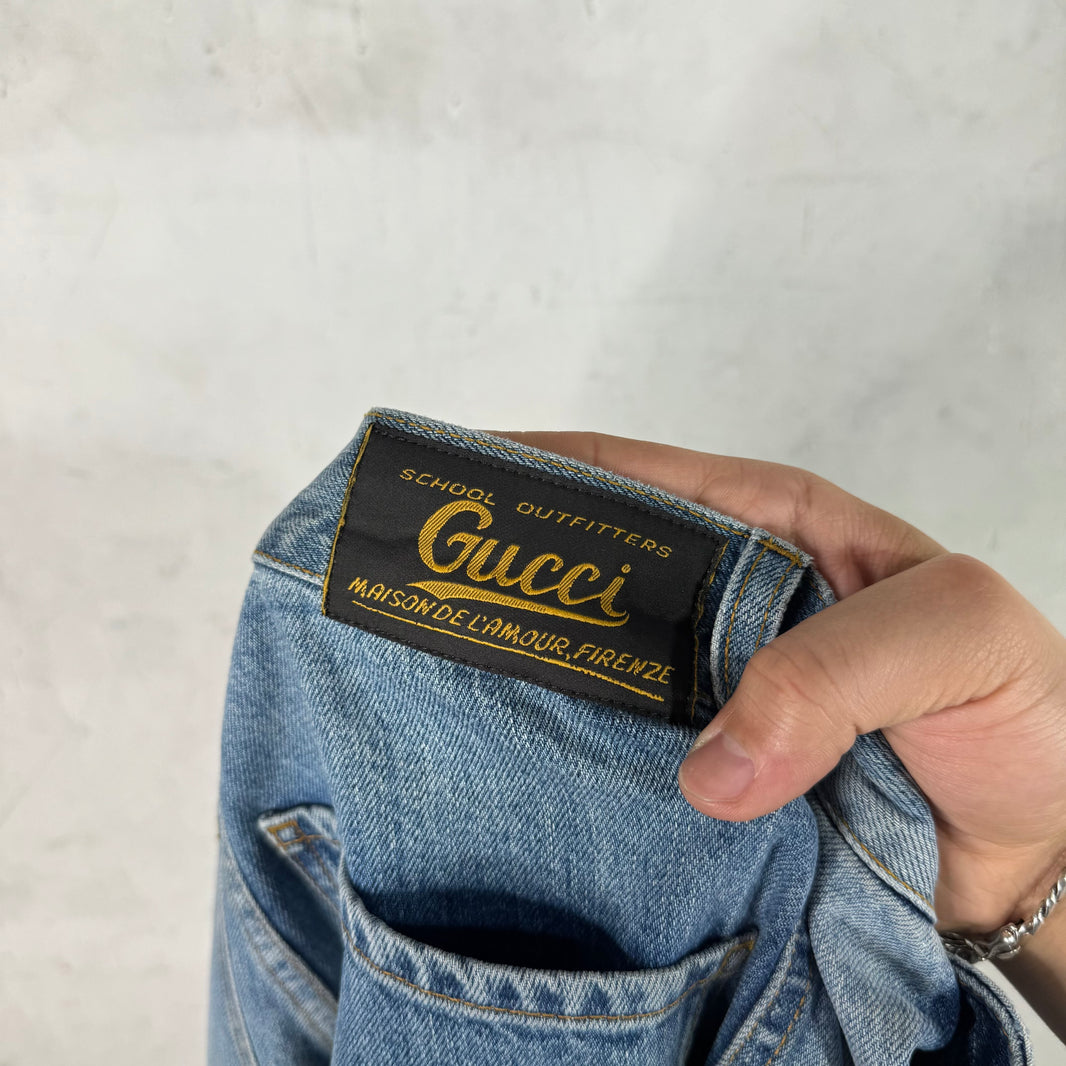 Gucci Grass Lightwash Jeans