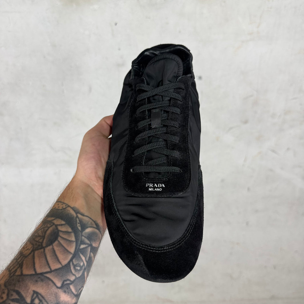Prada Renylon Collapse Sneakers