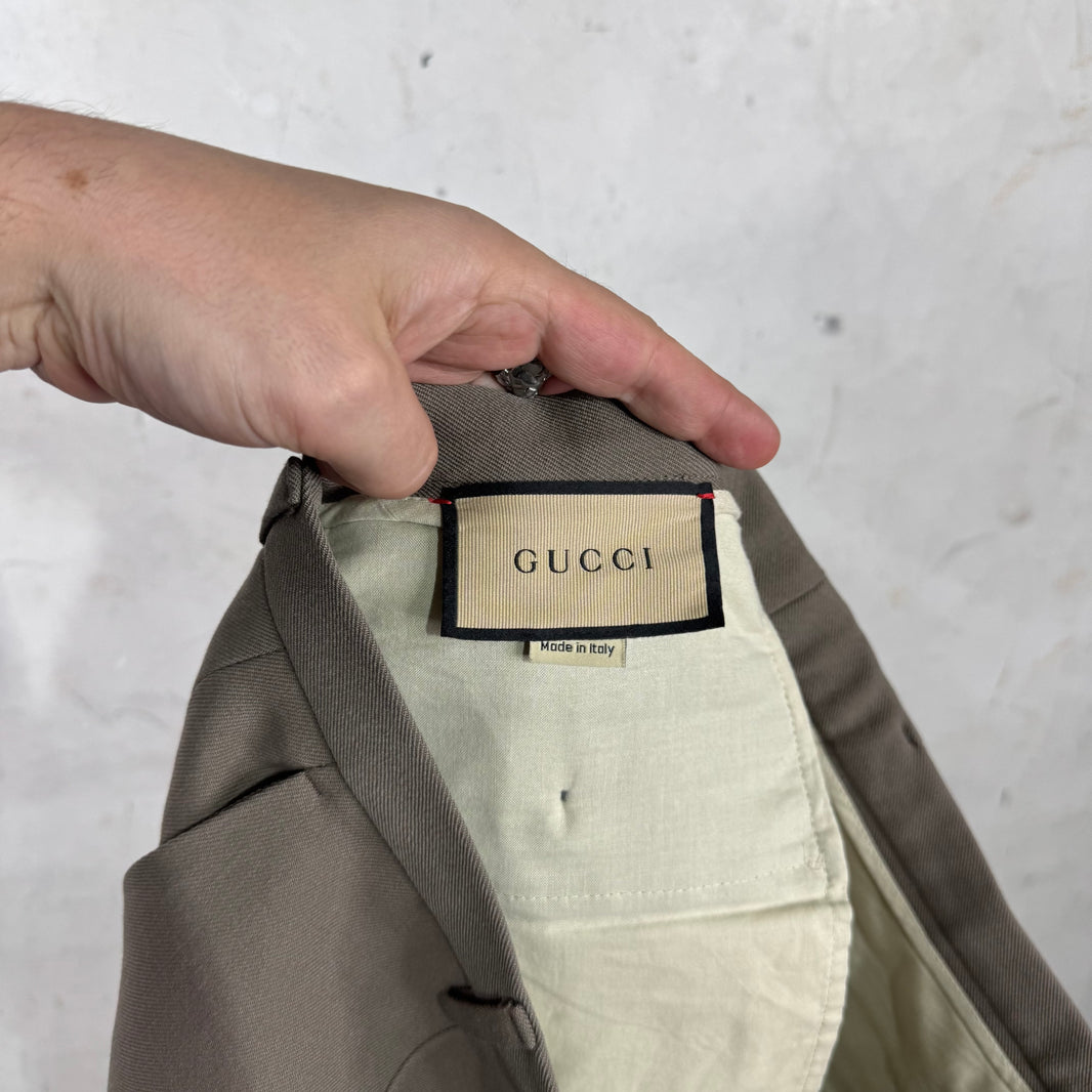 Gucci Pleated Loose Trousers