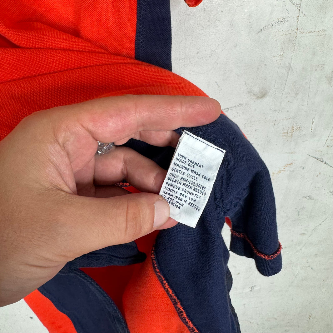 Ralph Lauren Orange Stencil Rescue Crest Pony Polo