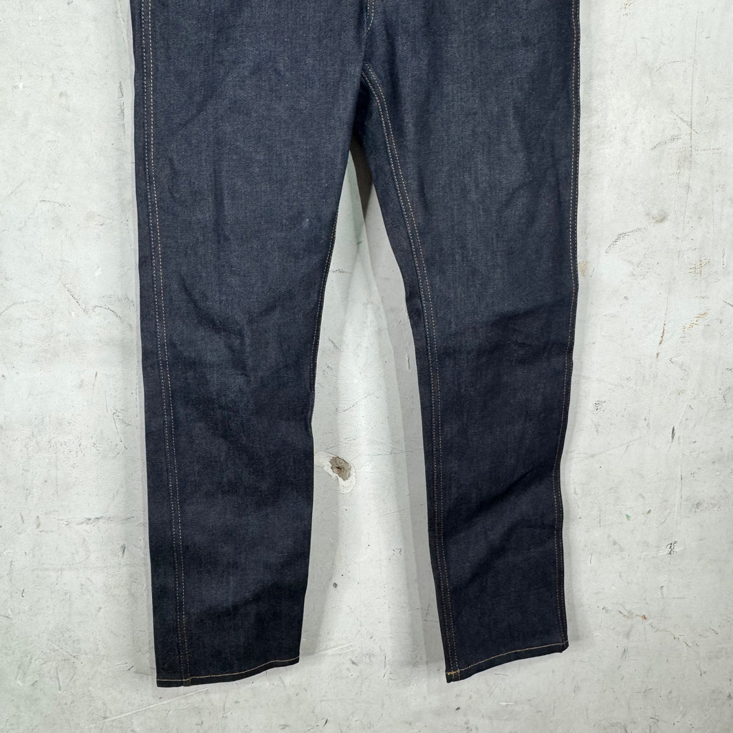 Gucci Tiger Patch Raw Denim Jeans
