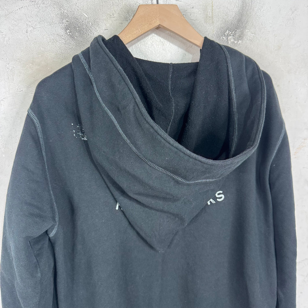 Vivienne Westwood Stripe Ribbing Zip Hoodie