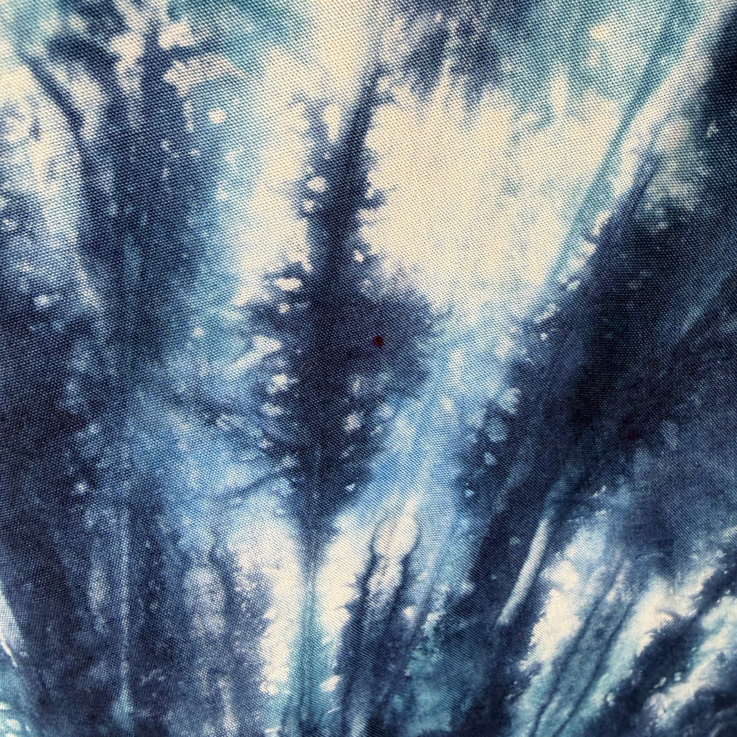 Craig Green Collarless Tie Dye Shirt