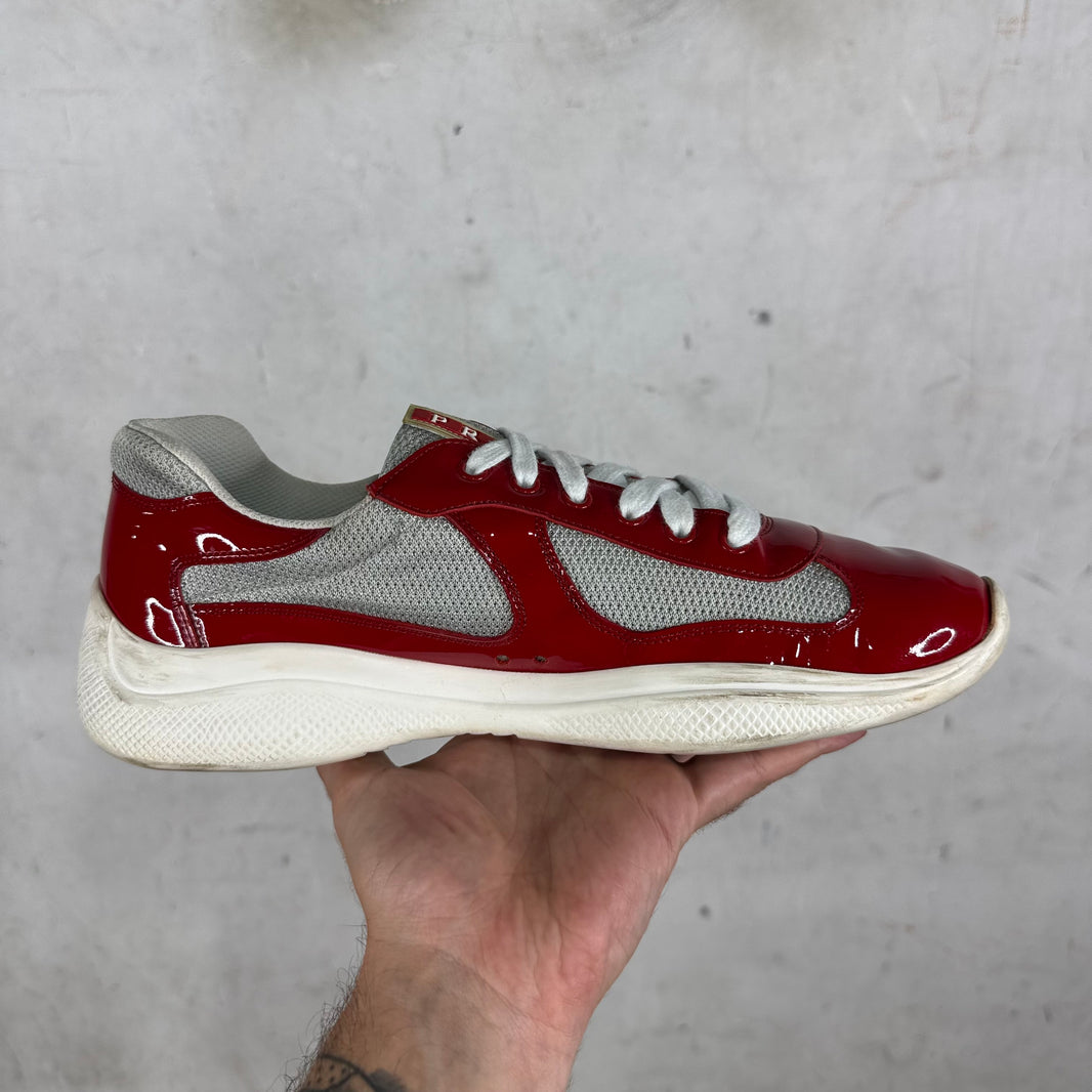 Prada Cherry Patent Americas Cup