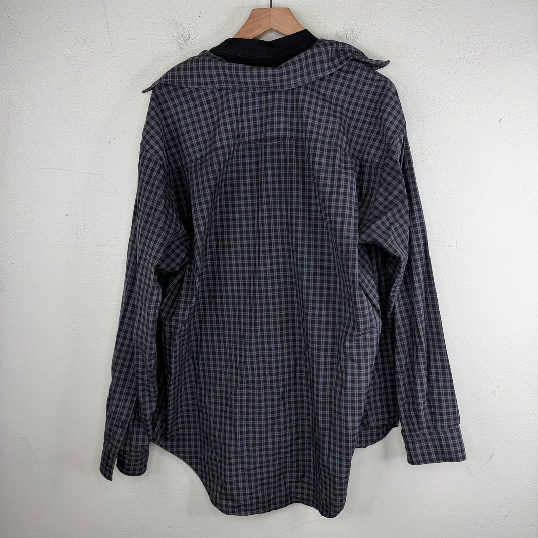 Balenciaga Trompe Flannel Shirt