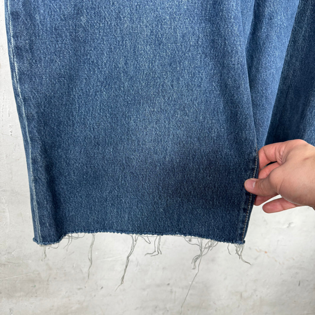 RRL Baggy Cutoff Denim Shorts