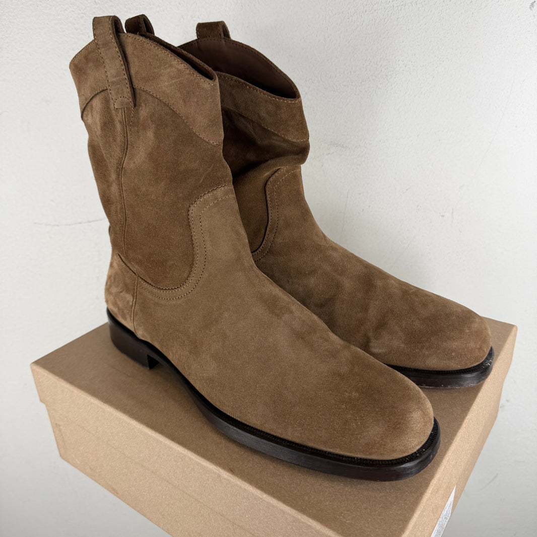 Lemaire Suede Western Boots