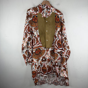 Loewe Suede Collar L/S Shirt