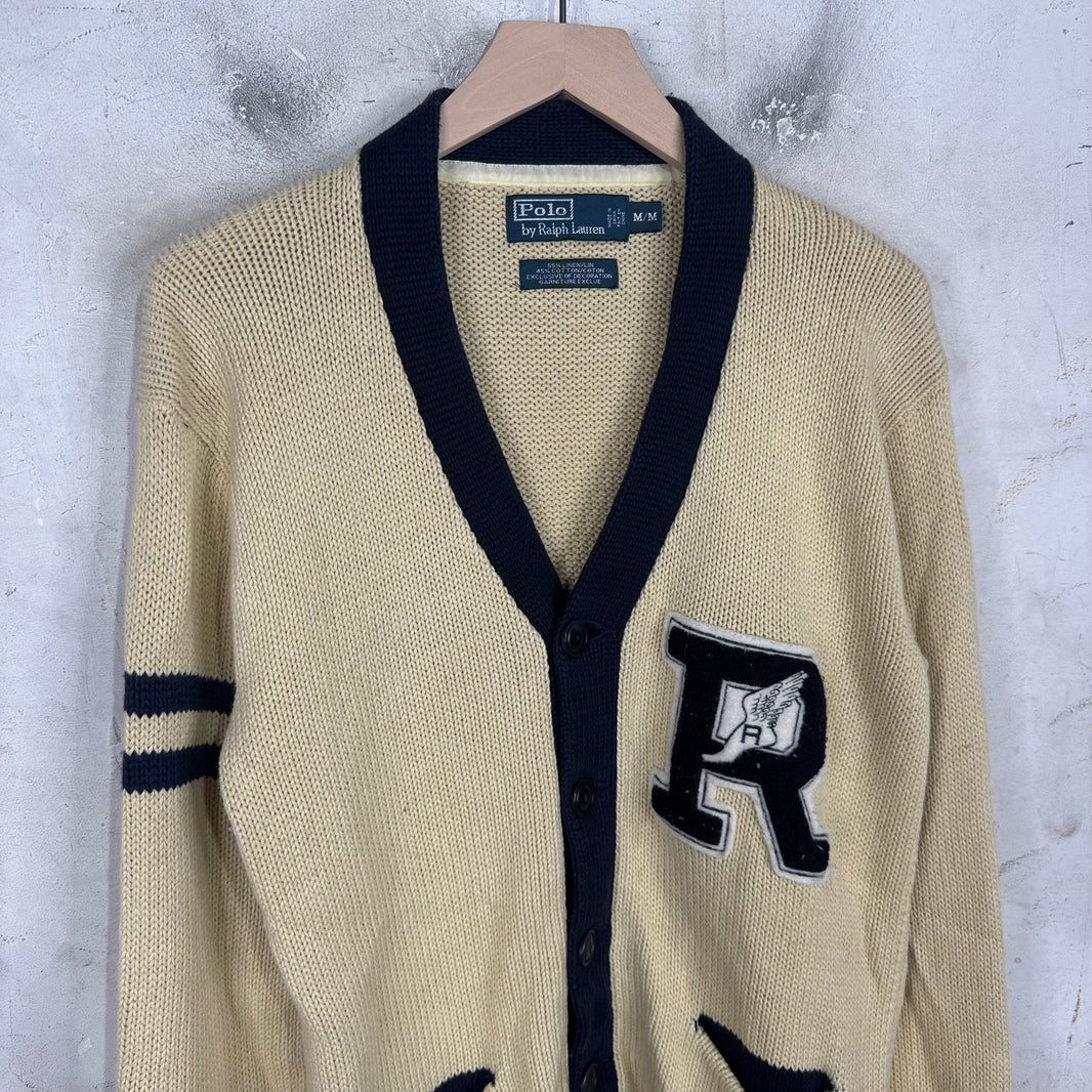 Ralph Lauren R Wing Cardigan Sweater
