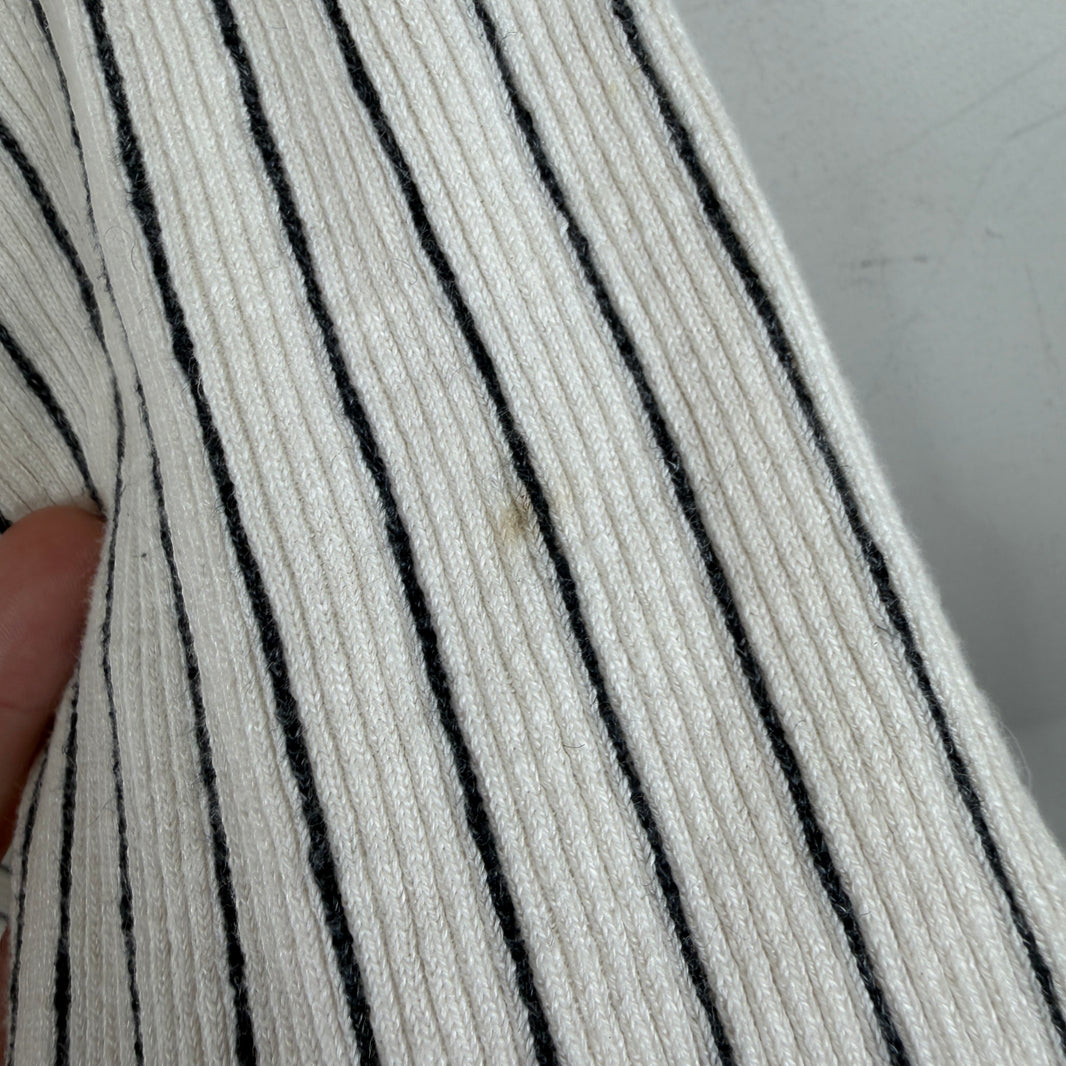 Bottega Veneta Striped Collared Sweater