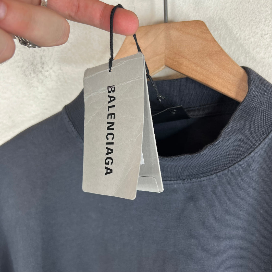 Balenciaga Be Kind Distressed LS Shirt