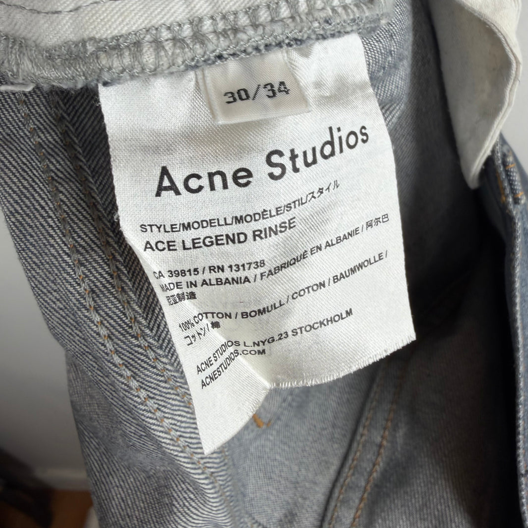 Acne Studios Waxed Legend Jeans