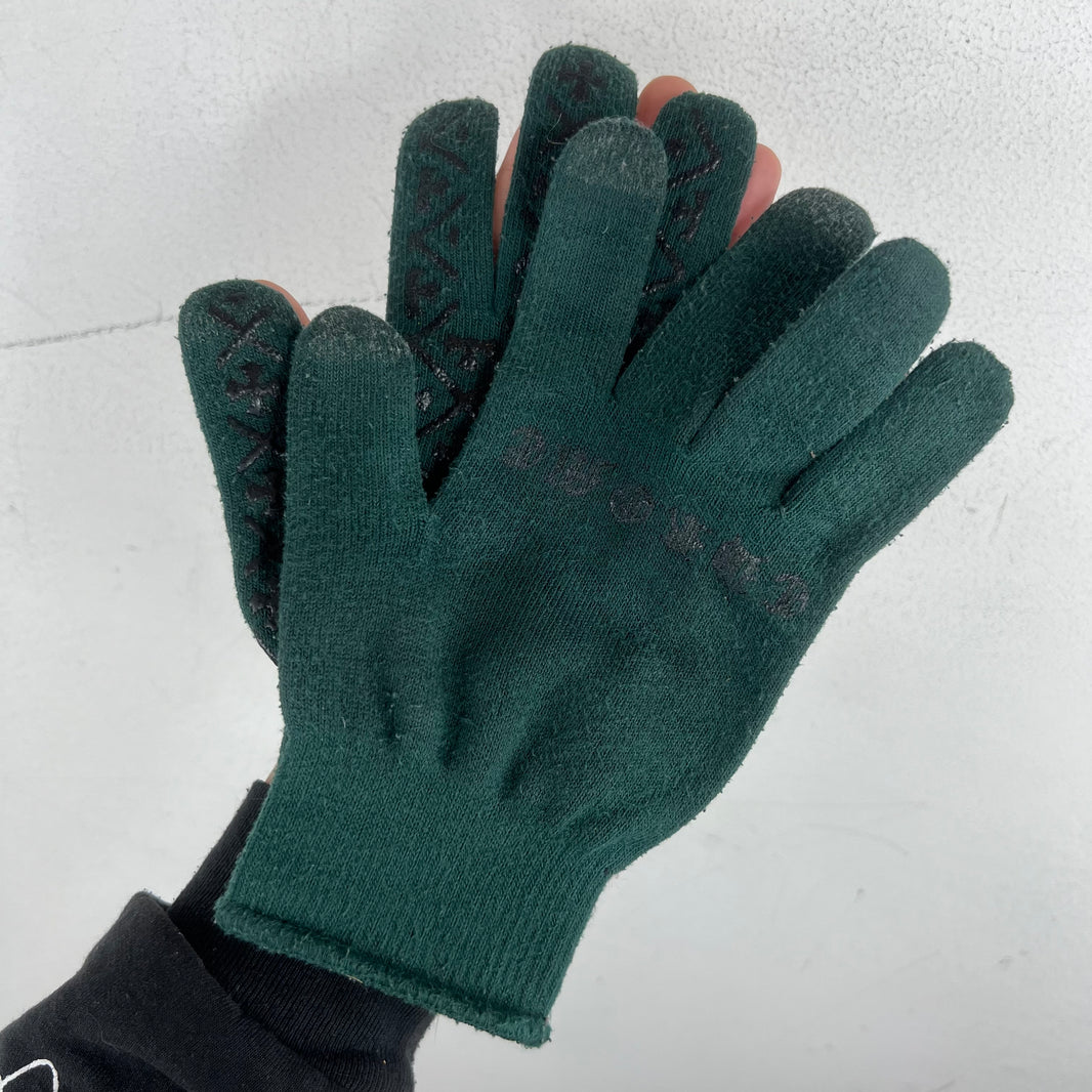 Chrome Hearts Green Work Gloves