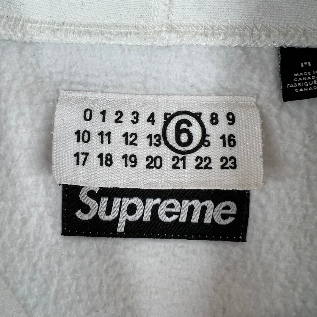 Supreme MM6 Foil Box Logo Hoodie