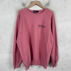 Ralph Lauren Pink Starfish Crewneck Sweater
