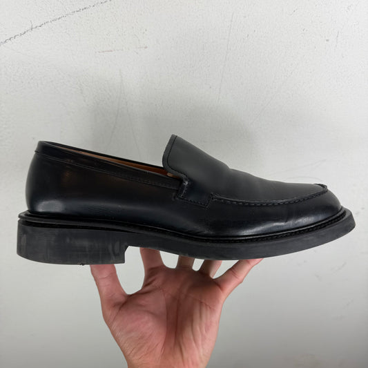 Bottega Veneta Black Leather Loafers