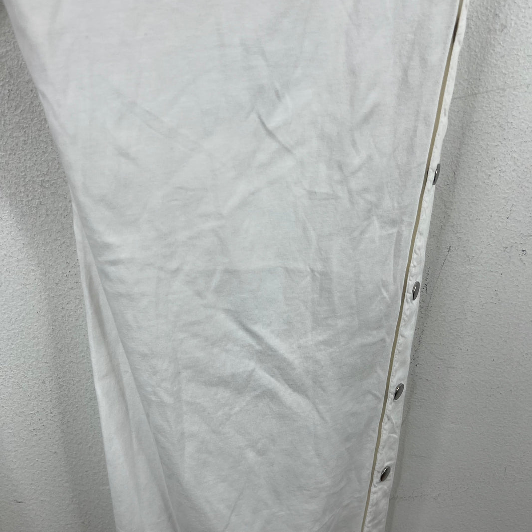 DRKSHDW White Thin Cotton Pusher Pants