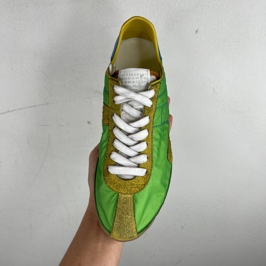 Margiela Green/Yellow Sprinter Sneakers