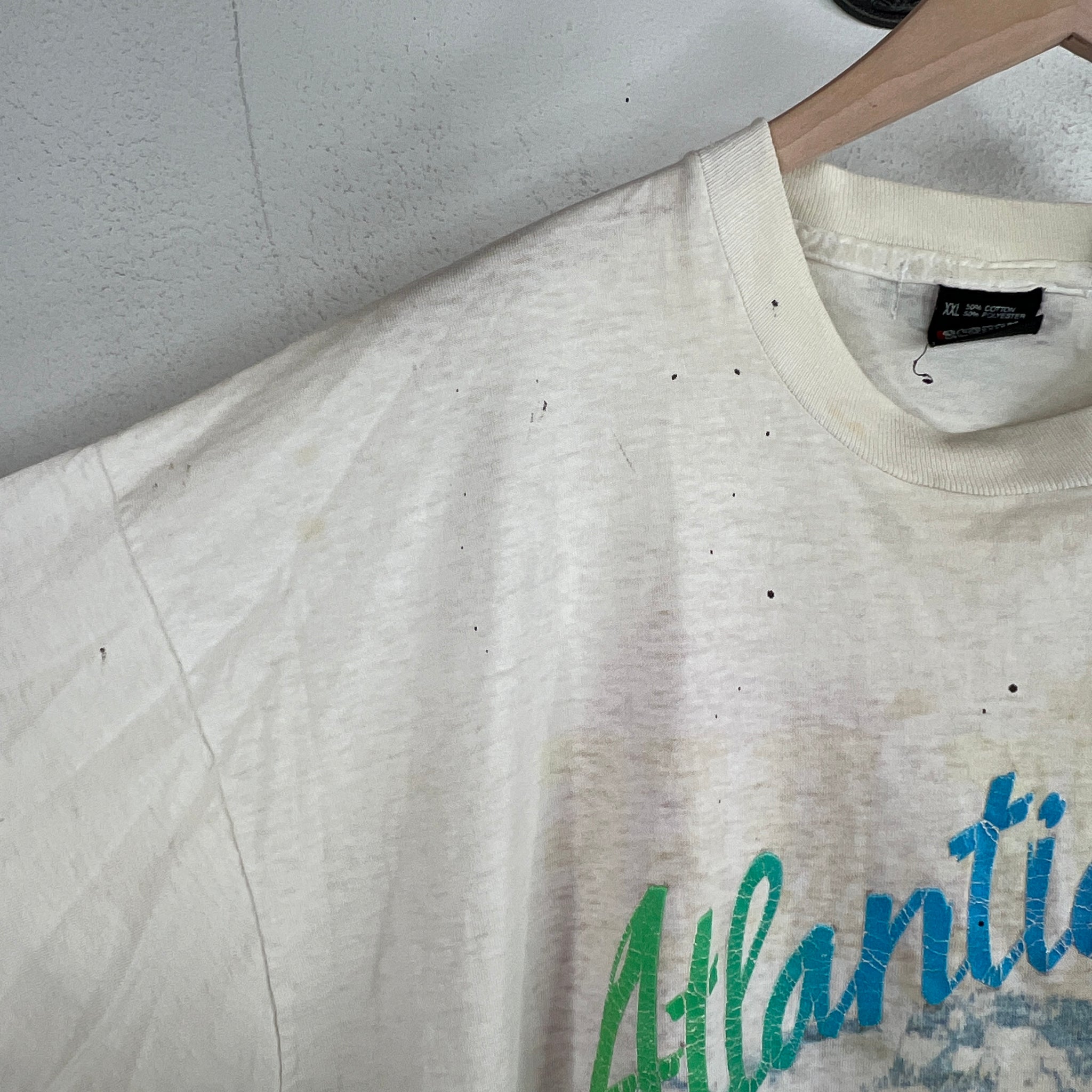 Bstroy Vintage Upcycled Atlantic City T-Shirt