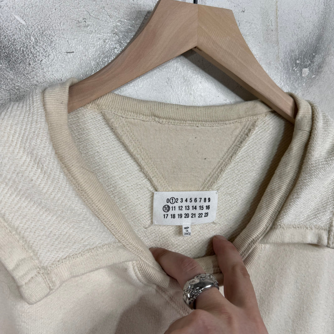 Margiela Off-White Stamp Logo Hoodie
