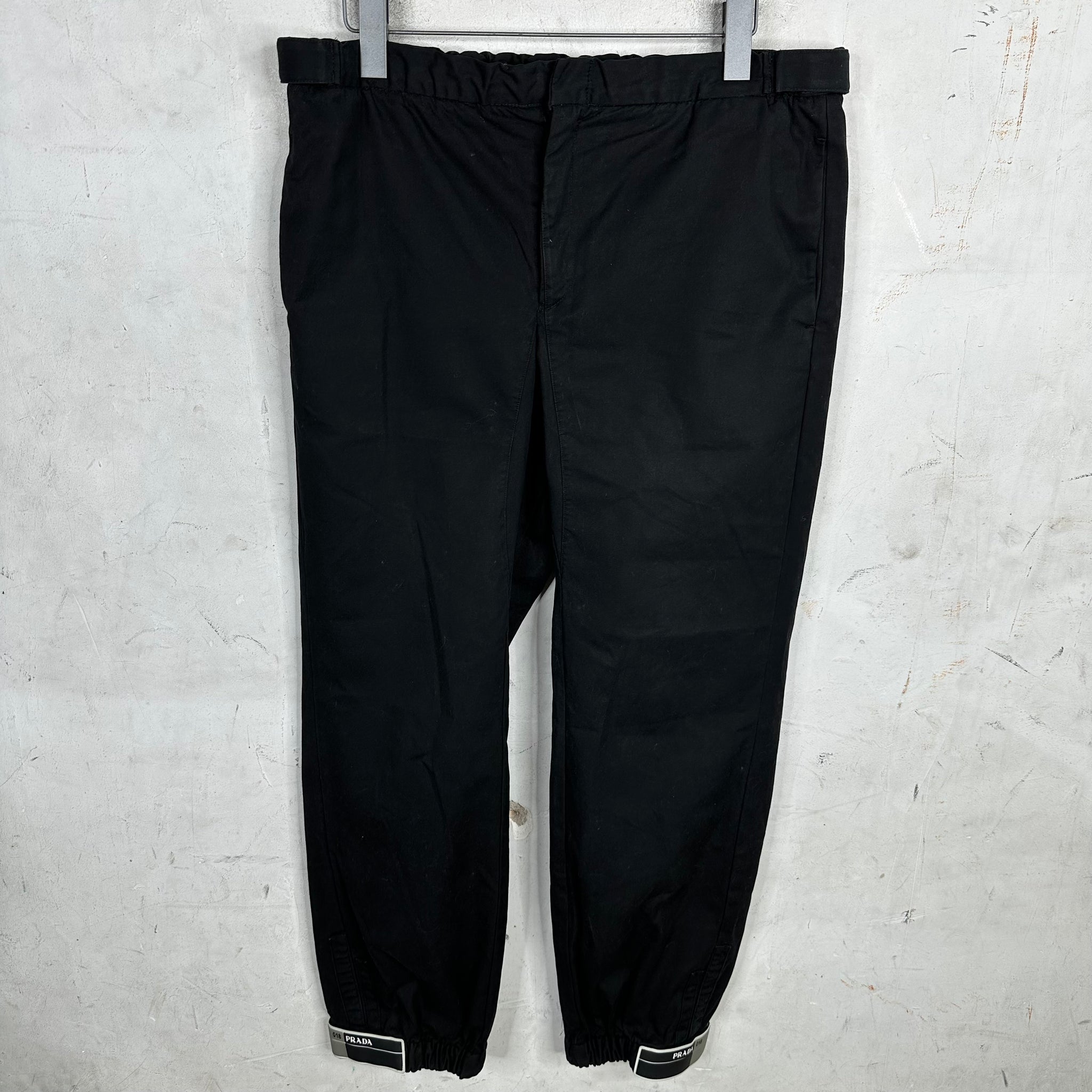 Prada Twill Strapped Pants