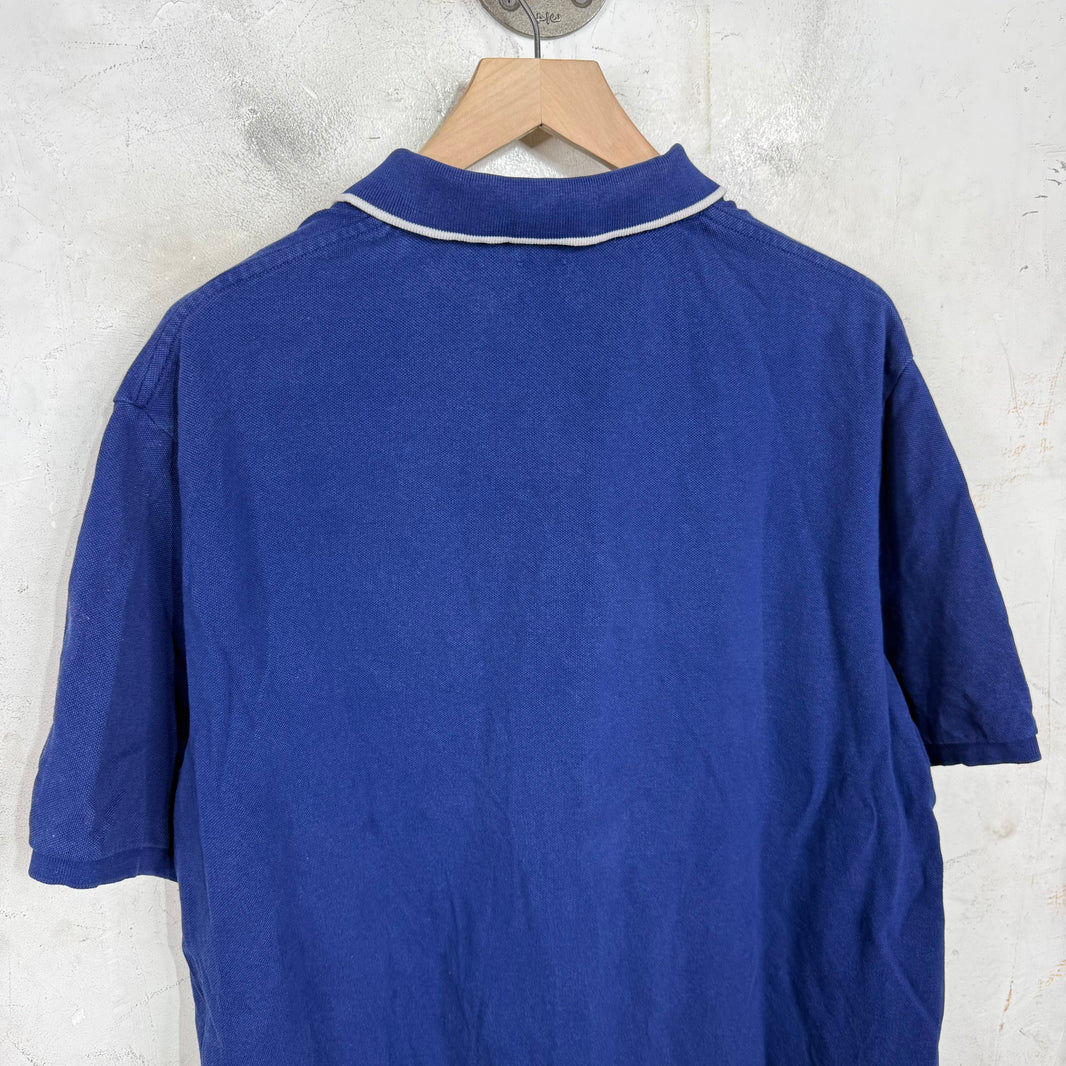 Ralph Lauren Blue White Big Horse S/S Polo