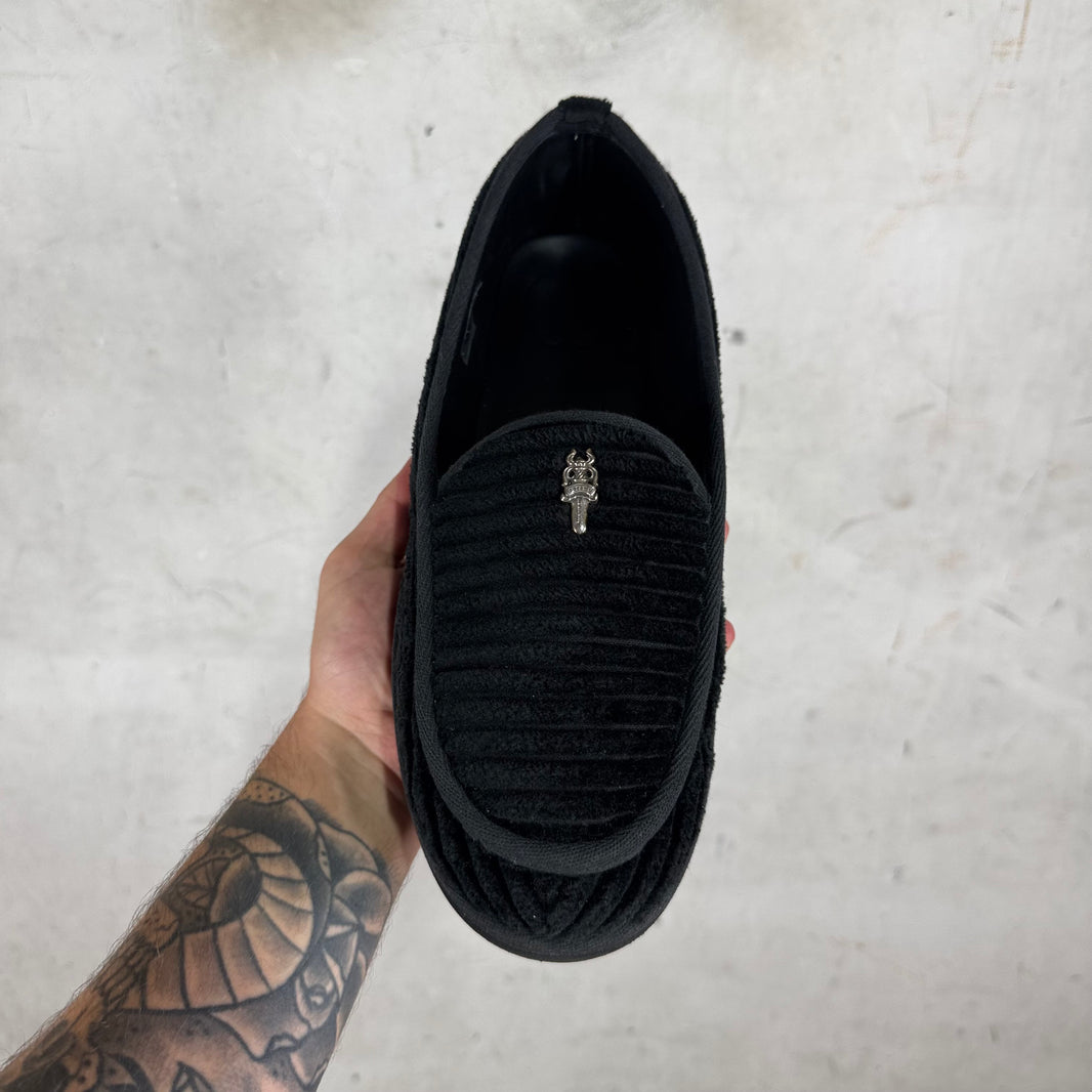 Chrome Hearts Corduroy Dagger Loafers