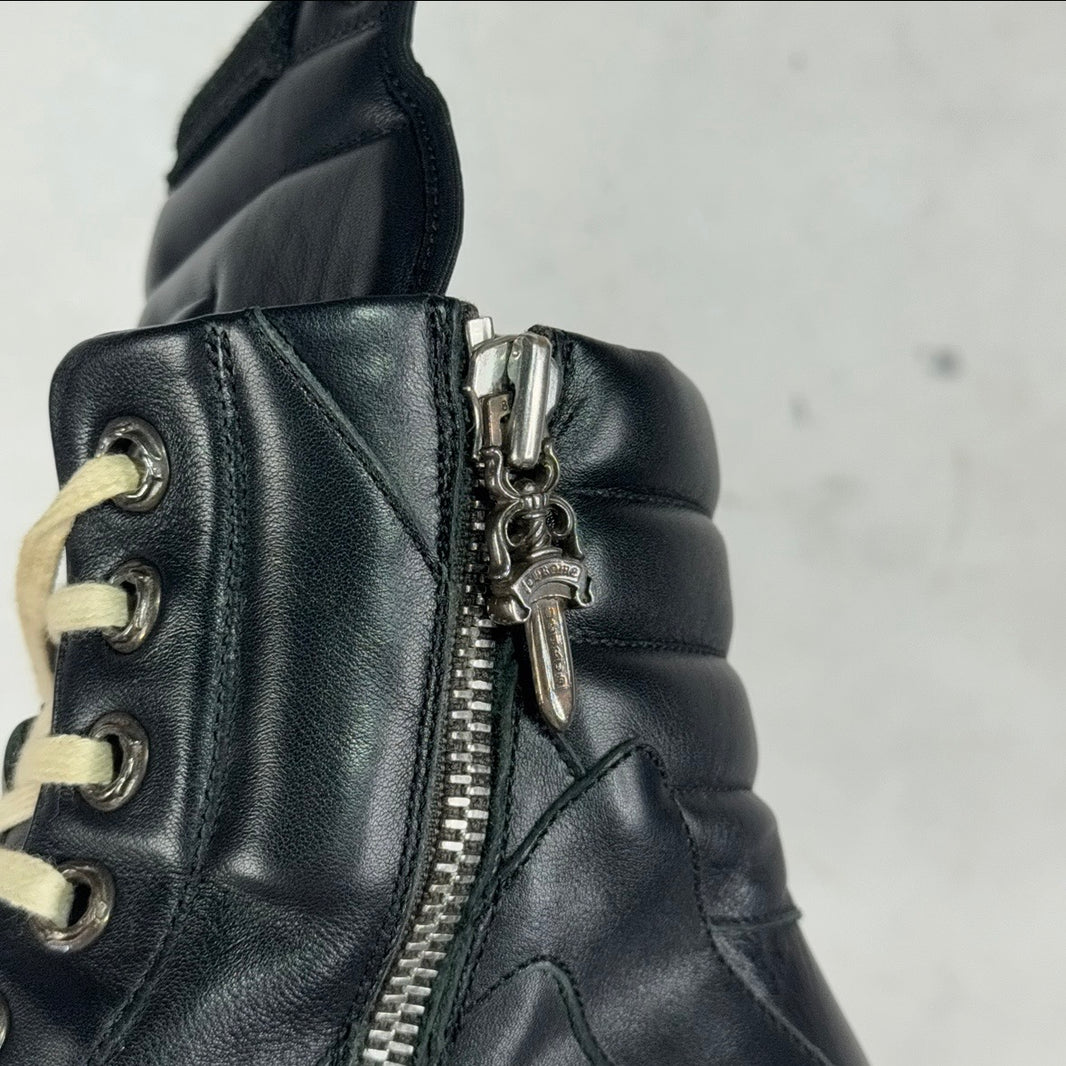 Chrome Hearts Rick Owens Black Geobaskets