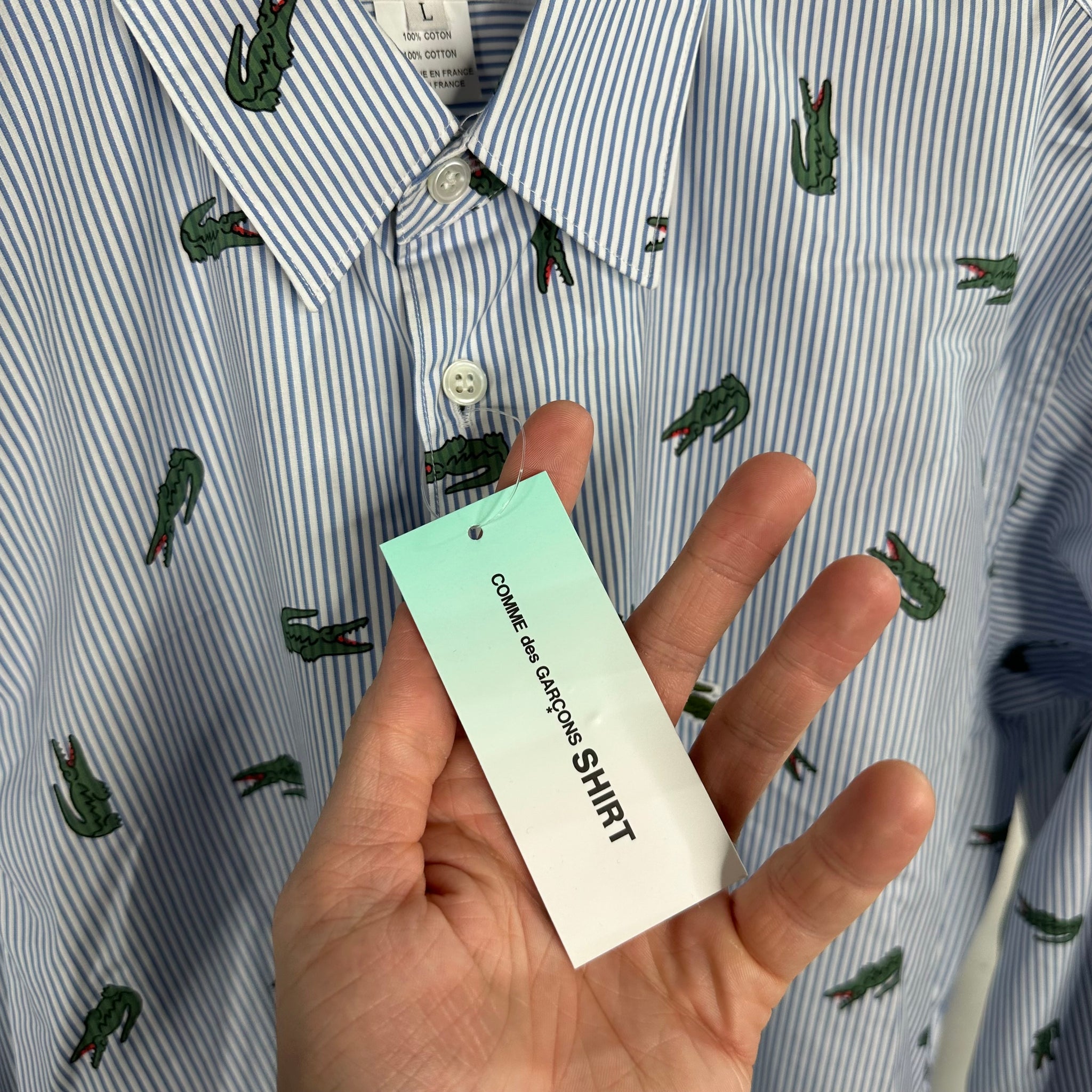 Comme Des Garçons x Lacoste Alligator Shirt