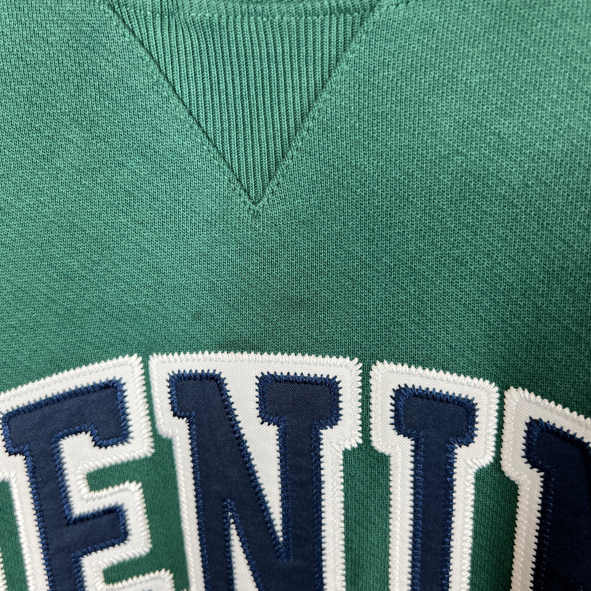 Denim Tears Green Crewneck